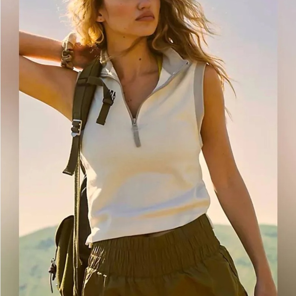 Free People Movement Trail Blaze Tank Cream/tan